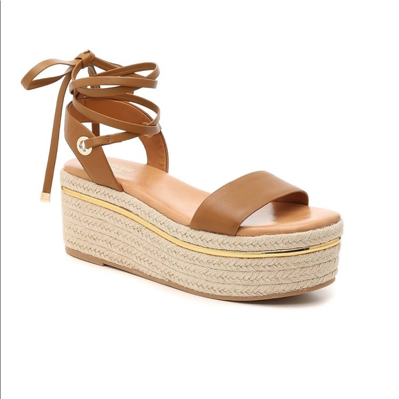 Bleecker & Bond Odette Espadrille Wedge Sandal - Picture 1 of 4